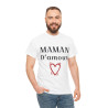 Tee shirt Femme Maman d'amour idée cadeau fêtes des mères anniversaire