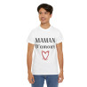 Tee shirt Femme Maman d'amour idée cadeau fêtes des mères anniversaire