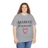 Tee shirt Femme Maman d'amour idée cadeau fêtes des mères anniversaire