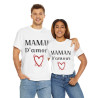 Tee shirt Femme Maman d'amour idée cadeau fêtes des mères anniversaire