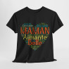 Tee shirt Femme Maman Idée cadeau fête des mères anniversaire Amour coeur