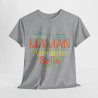 Tee shirt Femme Maman Idée cadeau fête des mères anniversaire Amour coeur