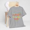 Tee shirt Femme Maman Idée cadeau fête des mères anniversaire Amour coeur