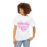 Tee shirt Femme Maman aimante belle idée cadeau fête des mères anniversaire amour love coeur