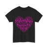 Tee shirt Femme Maman aimante belle idée cadeau fête des mères anniversaire amour love coeur