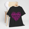 Tee shirt Femme Maman aimante belle idée cadeau fête des mères anniversaire amour love coeur