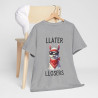 Tee shirt Unisex Llater llosers Lama Idée cadeau humour drôle amusant homme femme