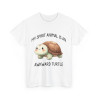 Tee shirt Unisex my spirit animal is an awkward turtle tortue idée cadeau amusant humour homme femme