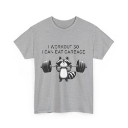Tee shirt Unisex Raton Laveur musculation idée cadeau humour drôle amusant homme femme