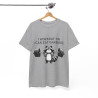Tee shirt Unisex Raton Laveur musculation idée cadeau humour drôle amusant homme femme