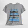 Tee shirt Unisex Marseille Foot Je ne suis pas parfait, supporter de marseille idée cadeau humour drôle amusant