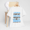 Tee shirt Unisex Marseille Foot Je ne suis pas parfait, supporter de marseille idée cadeau humour drôle amusant