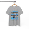 Tee shirt Unisex Marseille Foot Je ne suis pas parfait, supporter de marseille idée cadeau humour drôle amusant