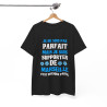 Tee shirt Unisex Marseille Foot Je ne suis pas parfait, supporter de marseille idée cadeau humour drôle amusant