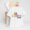 Tee shirt Unisex Summer camp design été idée cadeau Soleil