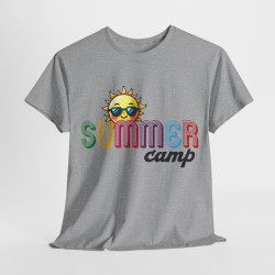 Tee shirt Unisex Summer camp design été idée cadeau Soleil