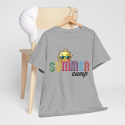 Tee shirt Unisex Summer camp design été idée cadeau Soleil