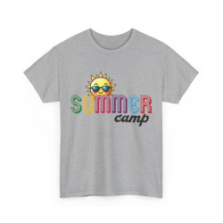 Tee shirt Unisex Summer camp design été idée cadeau Soleil
