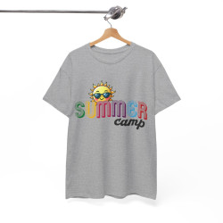 Tee shirt Unisex Summer camp design été idée cadeau Soleil