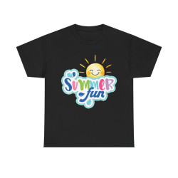 Tee shirt Unisex I love summer fun idée cadeau design été