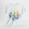 Tee shirt Unisex I love summer fun idée cadeau design été