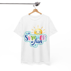 Tee shirt Unisex I love summer fun idée cadeau design été