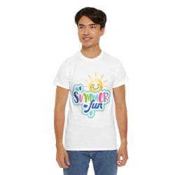 Tee shirt Unisex I love summer fun idée cadeau design été