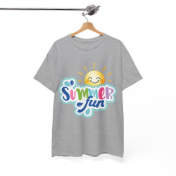 Tee shirt Unisex I love summer fun idée cadeau design été