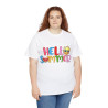 Tee shirt Unisex Hello summer idée cadeau design été Homme/Femme
