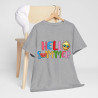 Tee shirt Unisex Hello summer idée cadeau design été Homme/Femme