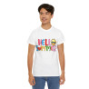 Tee shirt Unisex Hello summer idée cadeau design été Homme/Femme