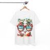 Tee shirt Unisex Beach vibes idée cadeau design été