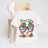 Tee shirt Unisex Beach vibes idée cadeau design été