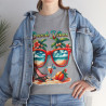 Tee shirt Unisex Beach vibes idée cadeau design été