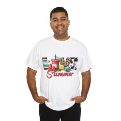 Tee shirt Unisex Love summer idée cadeau design été homme/femme