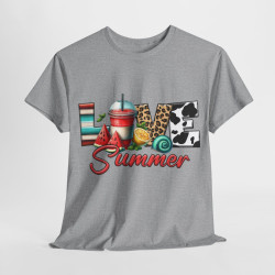 Tee shirt Unisex Love summer idée cadeau design été homme/femme