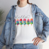 Tee shirt Unisex Hello summer idée cadeau design été
