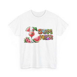 Tee shirt Unisex I love summer idée cadeau design été