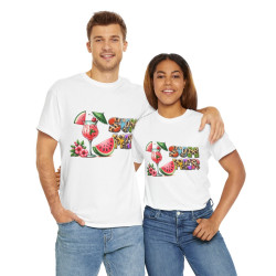 Tee shirt Unisex I love summer idée cadeau design été