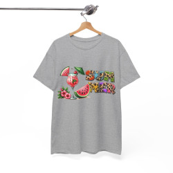 Tee shirt Unisex I love summer idée cadeau design été