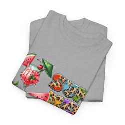 Tee shirt Unisex I love summer idée cadeau design été