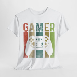 Tee shirt Unisex Gamer Gaming jeux vidéo manette idée cadeau