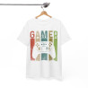 Tee shirt Unisex Gamer Gaming jeux vidéo manette idée cadeau