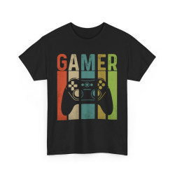 Tee shirt Unisex Gamer Gaming jeux vidéo manette idée cadeau