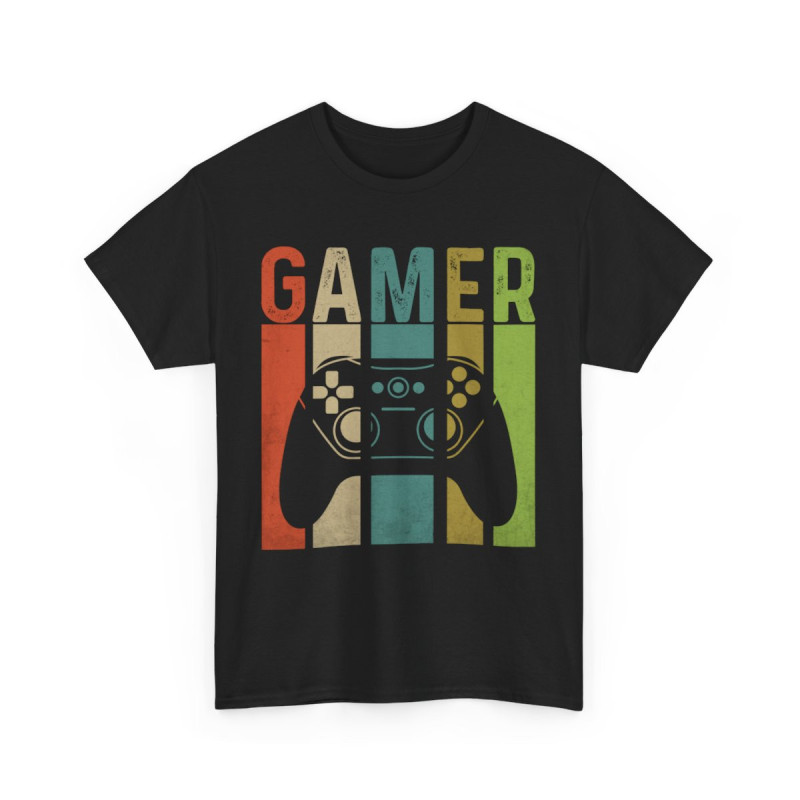 Tee shirt Unisex Gamer Gaming jeux vidéo manette idée cadeau