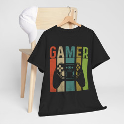 Tee shirt Unisex Gamer Gaming jeux vidéo manette idée cadeau