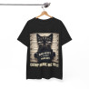 Tee shirt Unisex Bad kitty Chat animaux idée cadeau humour drôle amusant homme/femme