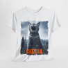 Tee shirt Unisex Chat Catzilla Idée cadeau humour drôle amusant Homme/Femme