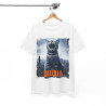 Tee shirt Unisex Chat Catzilla Idée cadeau humour drôle amusant Homme/Femme
