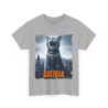 Tee shirt Unisex Chat Catzilla Idée cadeau humour drôle amusant Homme/Femme